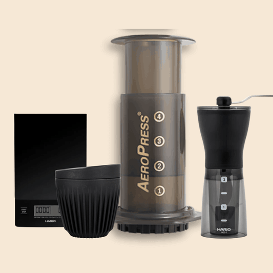 Aeropress + Hand Grinder Bundle