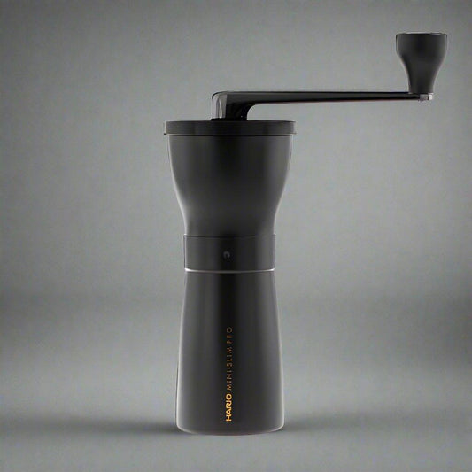 Hario Ceramic Coffee Mill Mini-Slim PRO Black - Hand Grinder