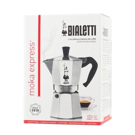 Bialetti Moka Express in Silver - 6 Cup