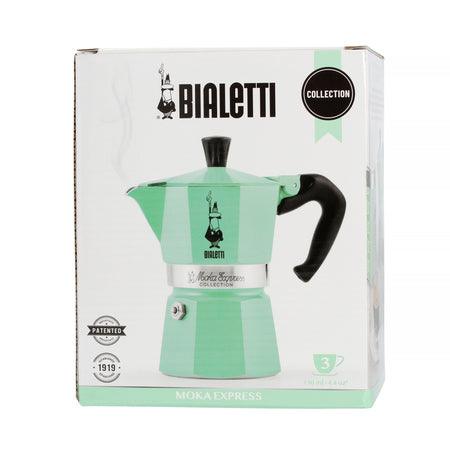 Bialetti Moka Express in Mint Green - 3 Cup